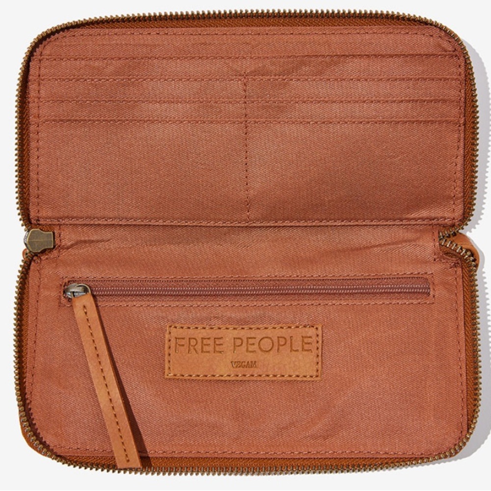 Free People Distressed Vegan Wallet - Picture 3 of 10